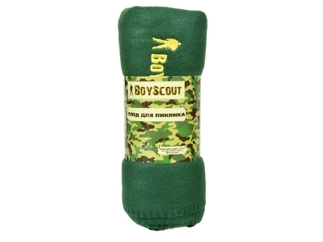 Плед для пикника 150х130 см флисовый BOYSCOUT 61060/10